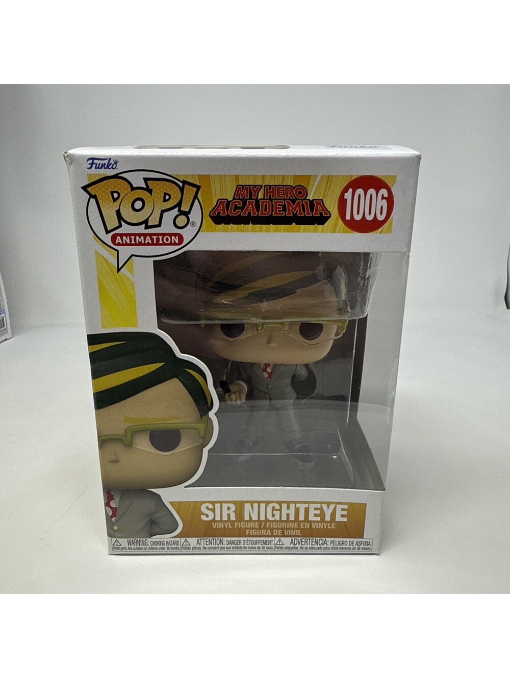 Funko Pop! Animation: My Hero Academia Sir Nighteye #1006 Vinyl Figure